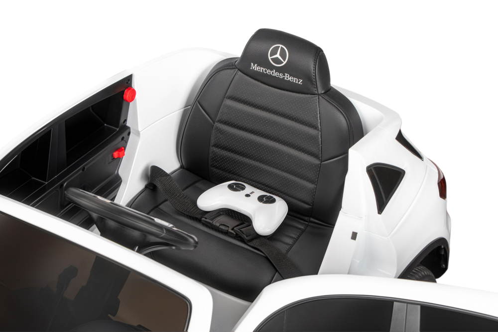 Masinuta electrica 4x4, pentru copii, Mercedes EQA 140W 12V premium, culoare Alba [10]