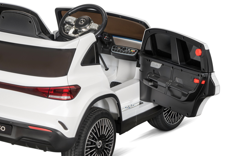Masinuta electrica 4x4, pentru copii, Mercedes EQA 140W 12V premium, culoare Alba [12]