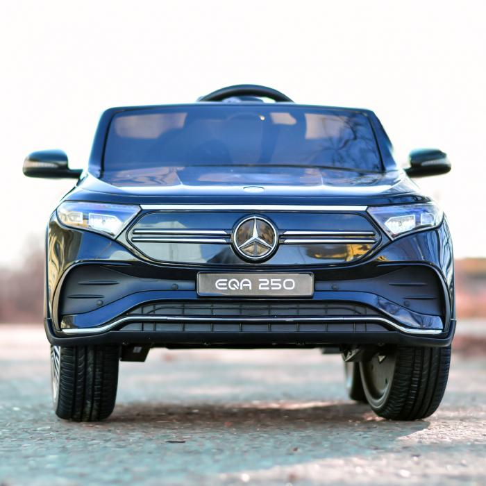 Masinuta electrica 4x4, pentru copii, Mercedes EQA 140W 12V premium, culoare Negru [2]
