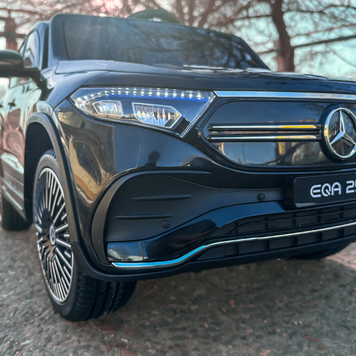 Masinuta electrica 4x4, pentru copii, Mercedes EQA 140W 12V premium, culoare Negru [12]