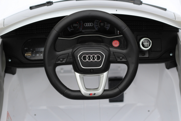 Masinuta electrica Audi Q8 STANDARD 12V #Alb [10]
