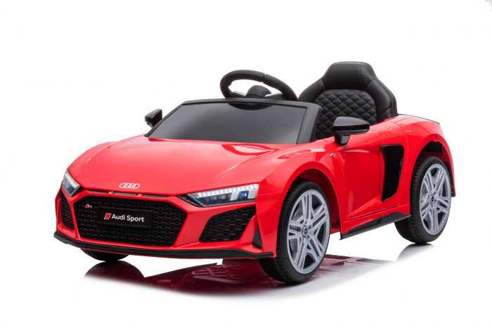 Masinuta electrica pentru copii Audi R8 Spyder 70W 12V, Bluetooth, culoare rosu [2]