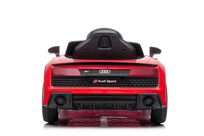 Masinuta electrica pentru copii Audi R8 Spyder 60W 12V, Bluetooth, culoare rosu [5]