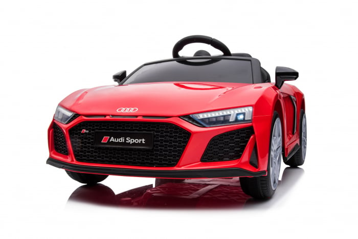 Masinuta electrica pentru copii Audi R8 Spyder 60W 12V, Bluetooth, culoare rosu [1]