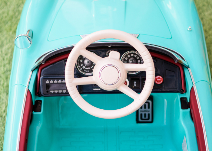 Masinuta electrica Bmw 507 Oldtimer 70W PREMIUM #Albastru [11]