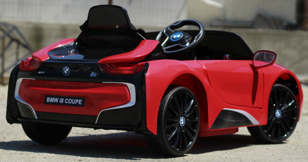 Masinuta electrica BMW i8 Coupe STANDARD #Rosu [7]