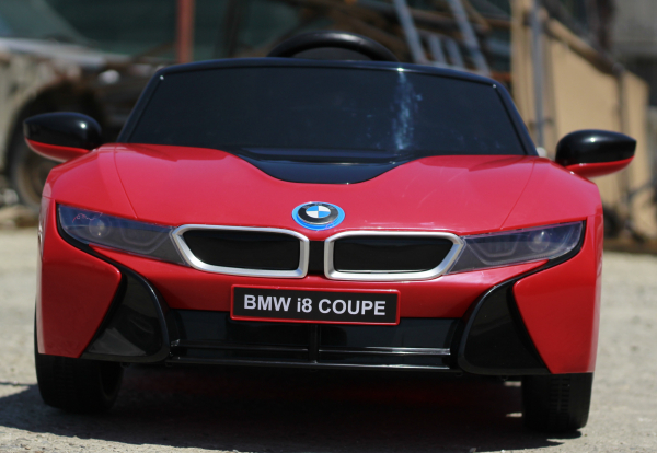 Masinuta electrica BMW i8 Coupe STANDARD #Rosu [2]