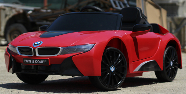 Masinuta electrica BMW i8 Coupe STANDARD #Rosu [4]
