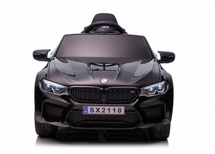 Masinuta electrica Bmw M5 Competition, baterie 24V 14Ah, 500W, scaun tapitat, dotari Premium, Drift, negru [14]