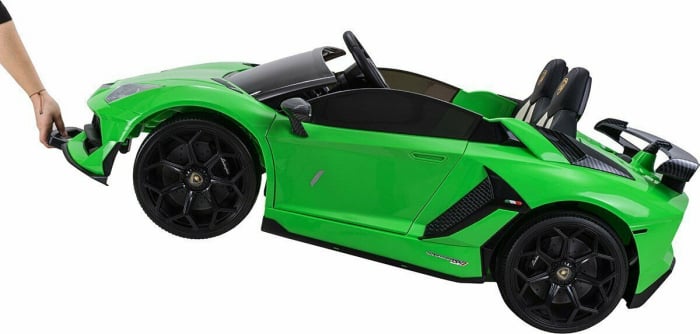 Masinuta electrica Lamborghini SVJ premium cu 2 locuri si functie de drift [8]