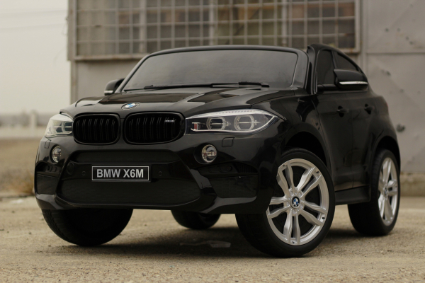 Masinuta electrica BMW X6M 12V XXL STANDARD #Negru [3]