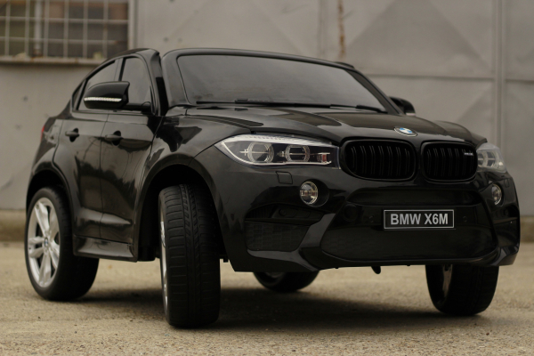 Masinuta electrica BMW X6M 12V XXL STANDARD #Negru [4]