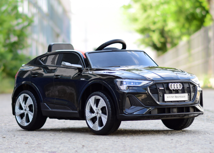 Masinuta electrica copii, 4x4, Audi E-tron Sportback, 12V 140W, culoare neagra [3]