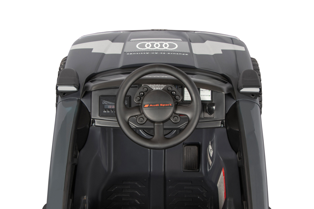 Masinuta electrica pentru copii, Audi RS Q E-tron 80W 12V 7Ah, premium, culoare gri [6]
