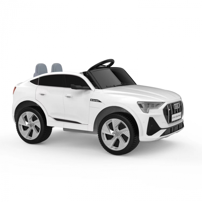 Masinuta electrica pentru copii Audi E-tron Sportback, cu echipare Premium, culoare alba [23]