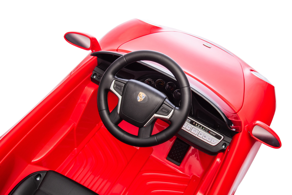 Masinuta electrica pentru copii, RUF CTR 3 70W 12V, premium, culoare rosie [11]