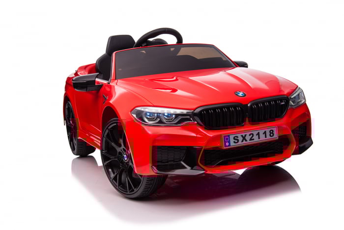 Masinuta electrica Bmw M5 Competition pentru copii 2-8 ani, rosu [23]