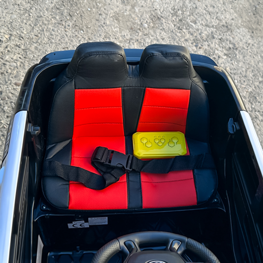 Masinuta electrica de politie, Kinderauto POLICE 911 120W 12V 7Ah premium, neagra [13]
