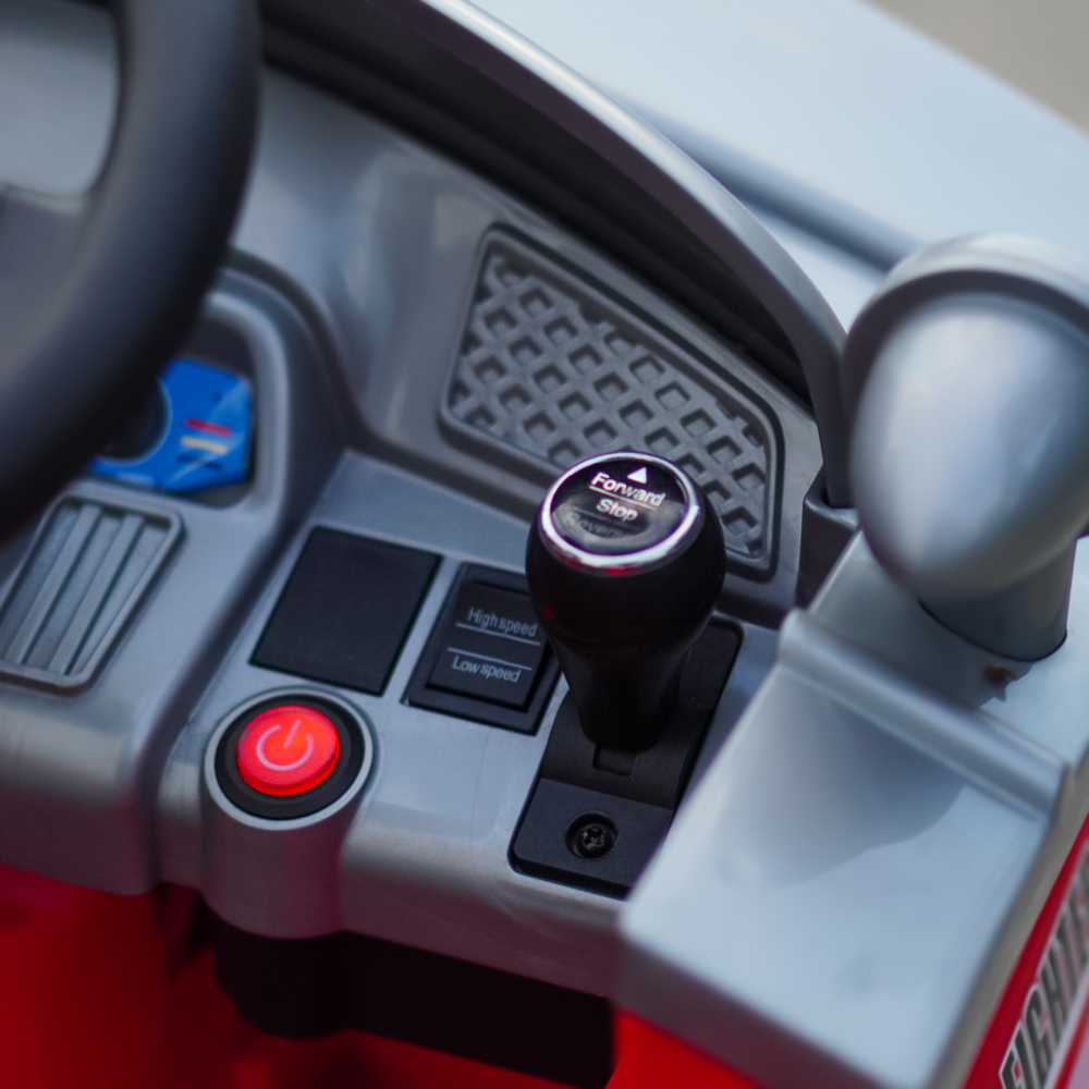 Masinuta electrica de pompieri Kinderauto PATROL BJJ306 70W 12V, culoare Rosu [16]