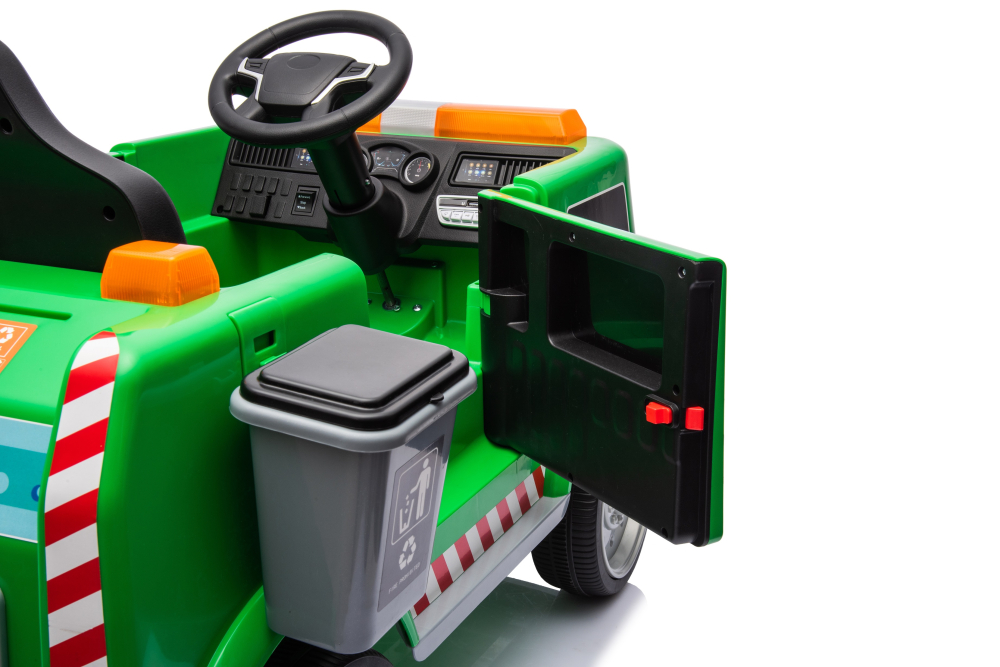 Masinuta electrica copii 2-5 ani, Kinderauto Dumpster, 70W 12V, echipare premium, verde [15]