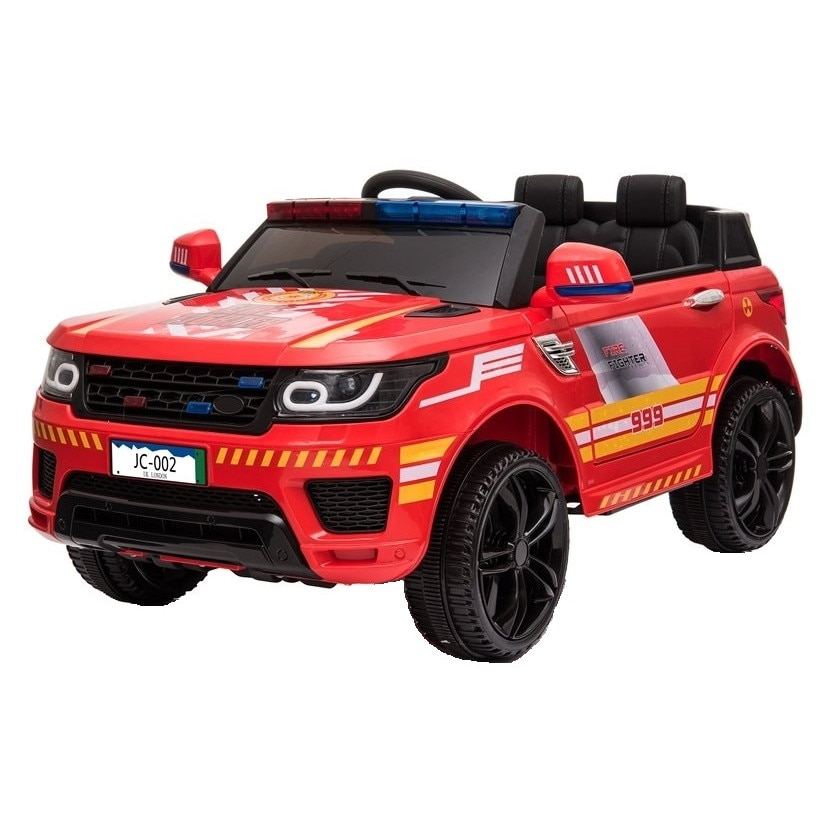 Masinuta electrica FIRETRUCK JC002 12V PREMIUM, culoare Rosu [1]
