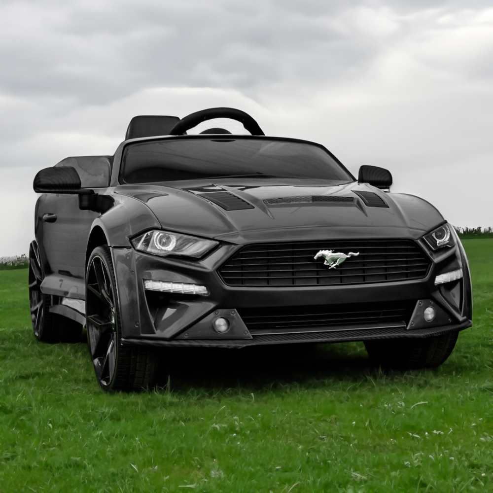 Ford Mustang pentru copii 2-7 ani, negru, 110W [4]