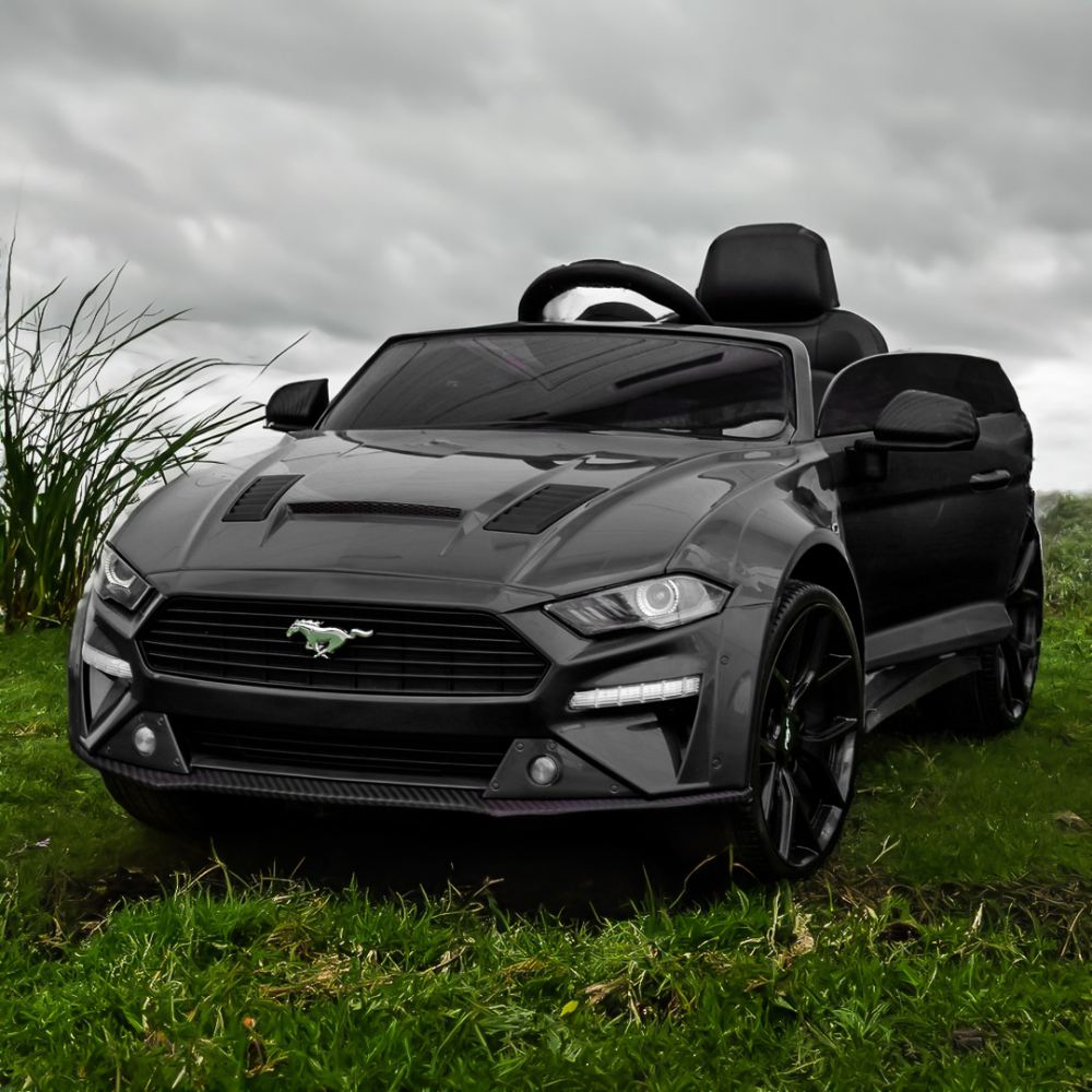 Ford Mustang pentru copii 2-7 ani, negru, 110W [3]
