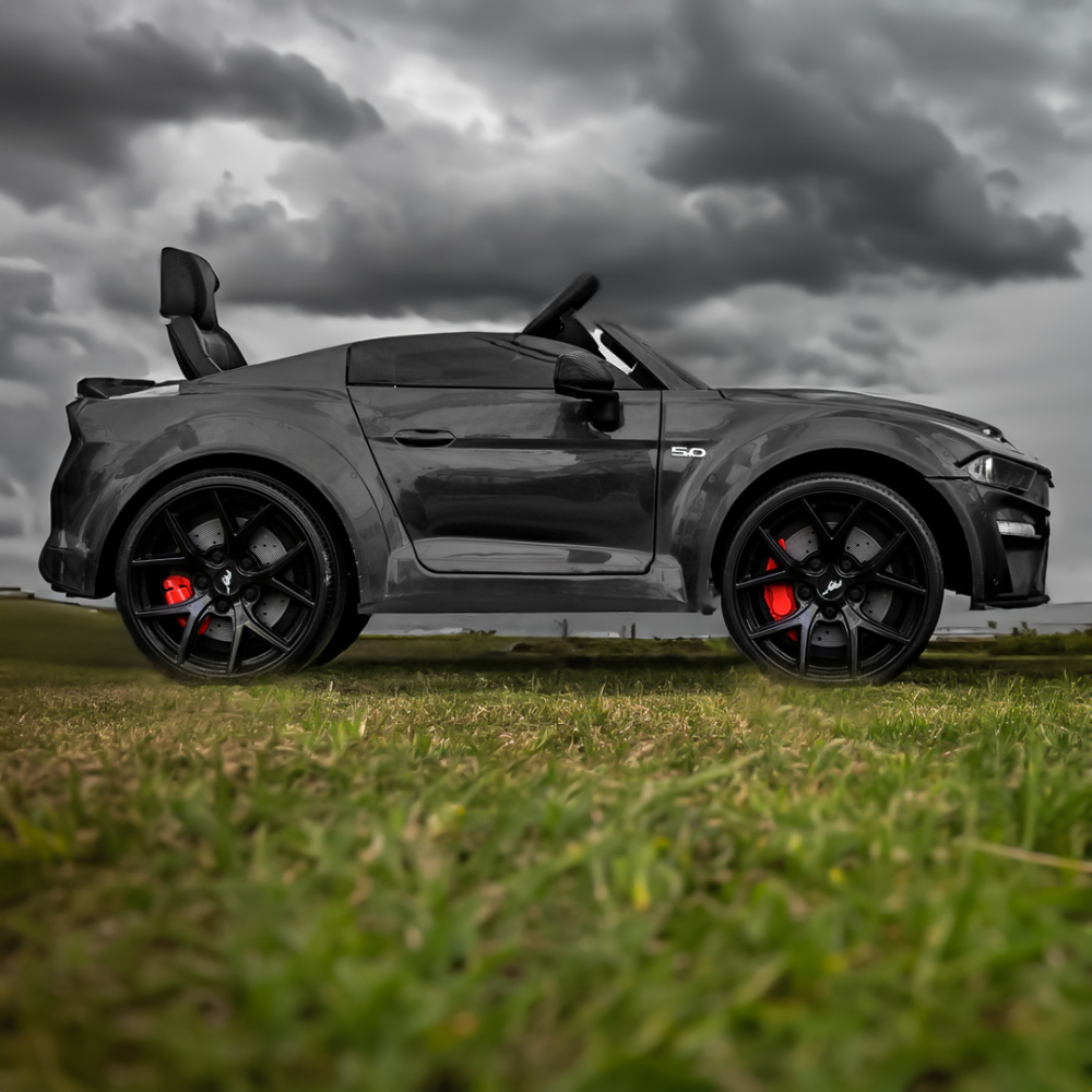 Ford Mustang pentru copii 2-7 ani, negru, 110W [5]