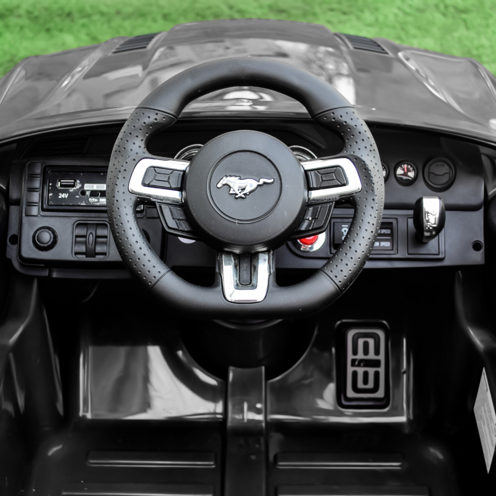 Ford Mustang pentru copii 2-7 ani, negru, 110W [8]