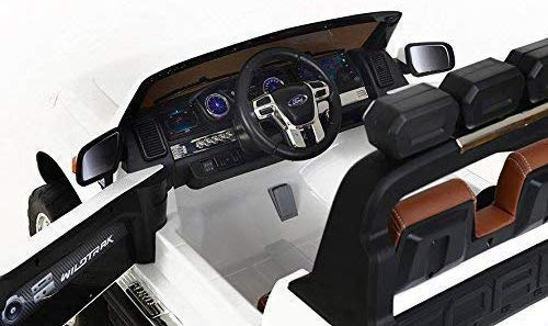 Masinuta electrica Ford Ranger 4x4 180W DELUXE #Alb [7]
