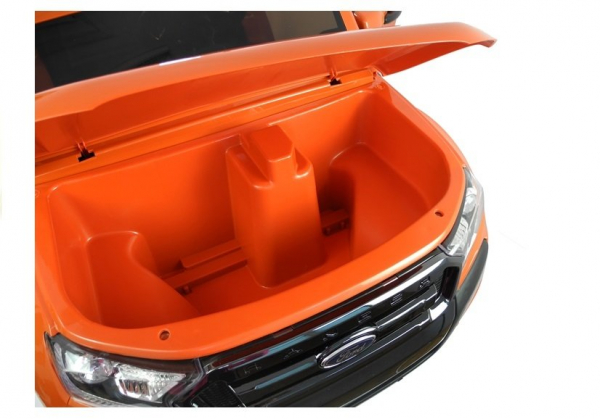 Masinuta electrica Ford Ranger 4x4 PREMIUM 180W #Portocaliu Metalizat [11]