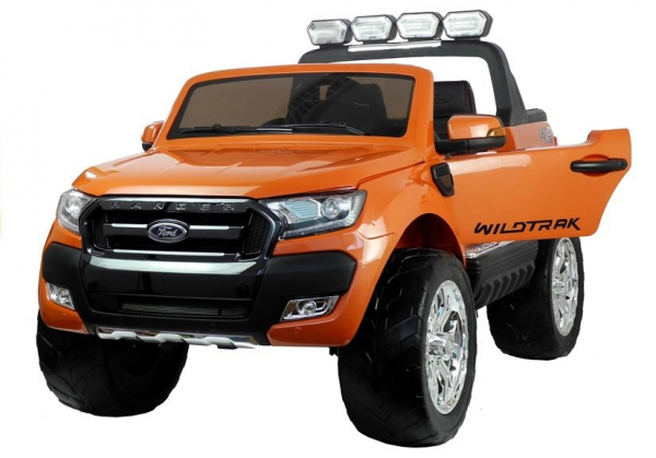 Masinuta electrica Ford Ranger 4x4 PREMIUM 180W #Portocaliu Metalizat [3]