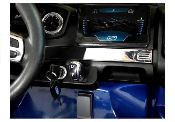 Masinuta electrica Ford Ranger 4x4 PREMIUM 180W #Albastru Metalizat [12]