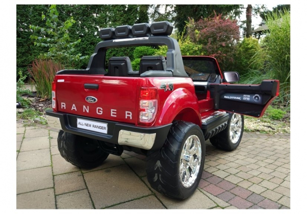 Masinuta electrica Ford Ranger 4x4 PREMIUM 180W #Rosu Metalizat [6]