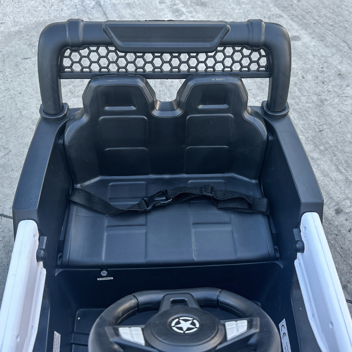 Masinuta electrica Kinderauto BJF119B 60W 12V Standard, culoare Alba [16]