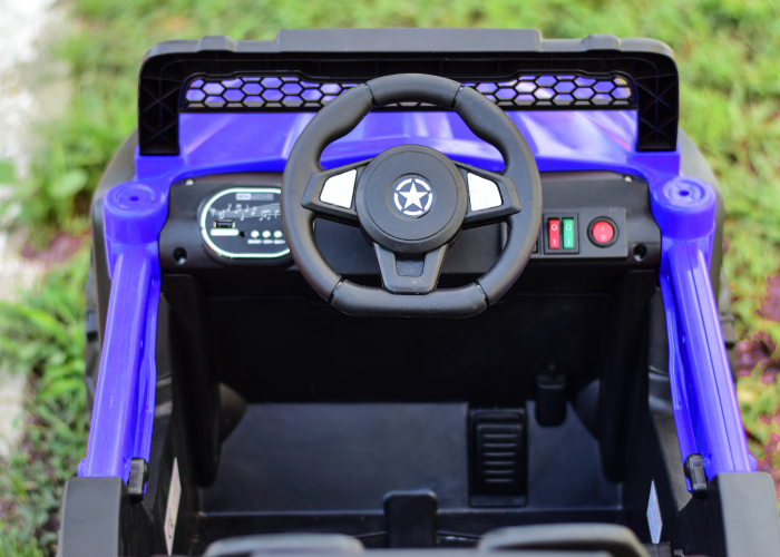 Masinuta electrica Kinderauto BJF119B 60W 12V standard, culoare Albastra [6]