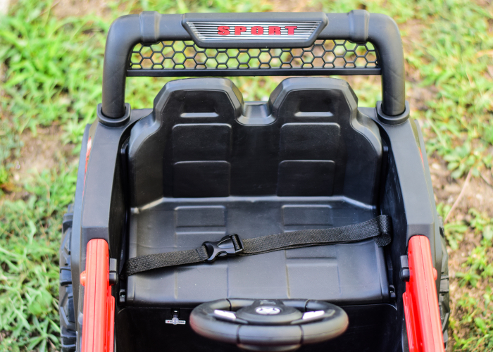 Masinuta electrica Kinderauto BJF119B 60W 12V standard, culoare Rosie [13]