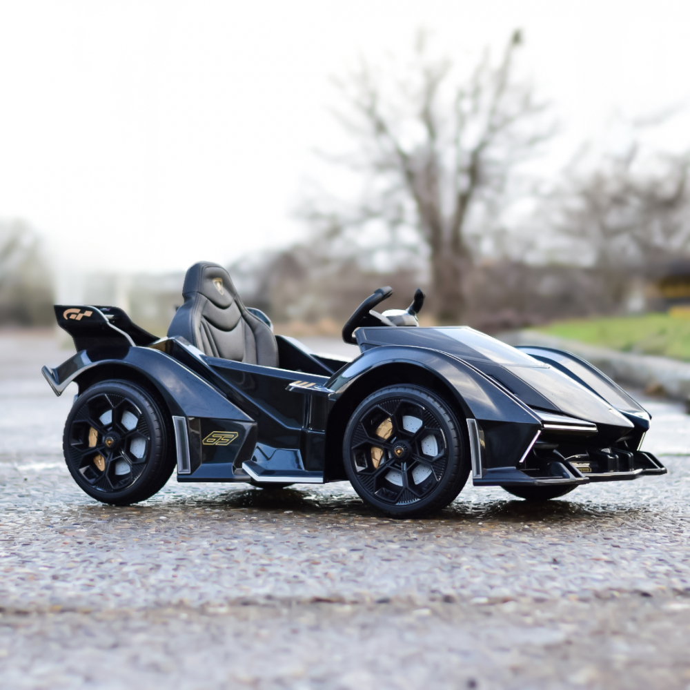 Masinuta electrica Lamborghini Lambo12 Vision 4x4 140W 12V 14Ah Premium, culoare Negru [12]
