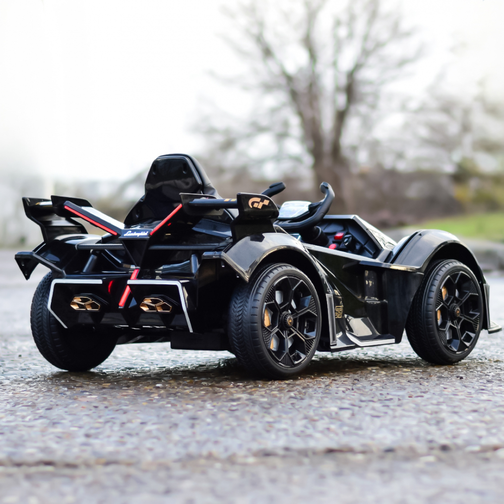 Masinuta electrica Lamborghini Lambo12 Vision 4x4 140W 12V 14Ah Premium, culoare Negru [10]