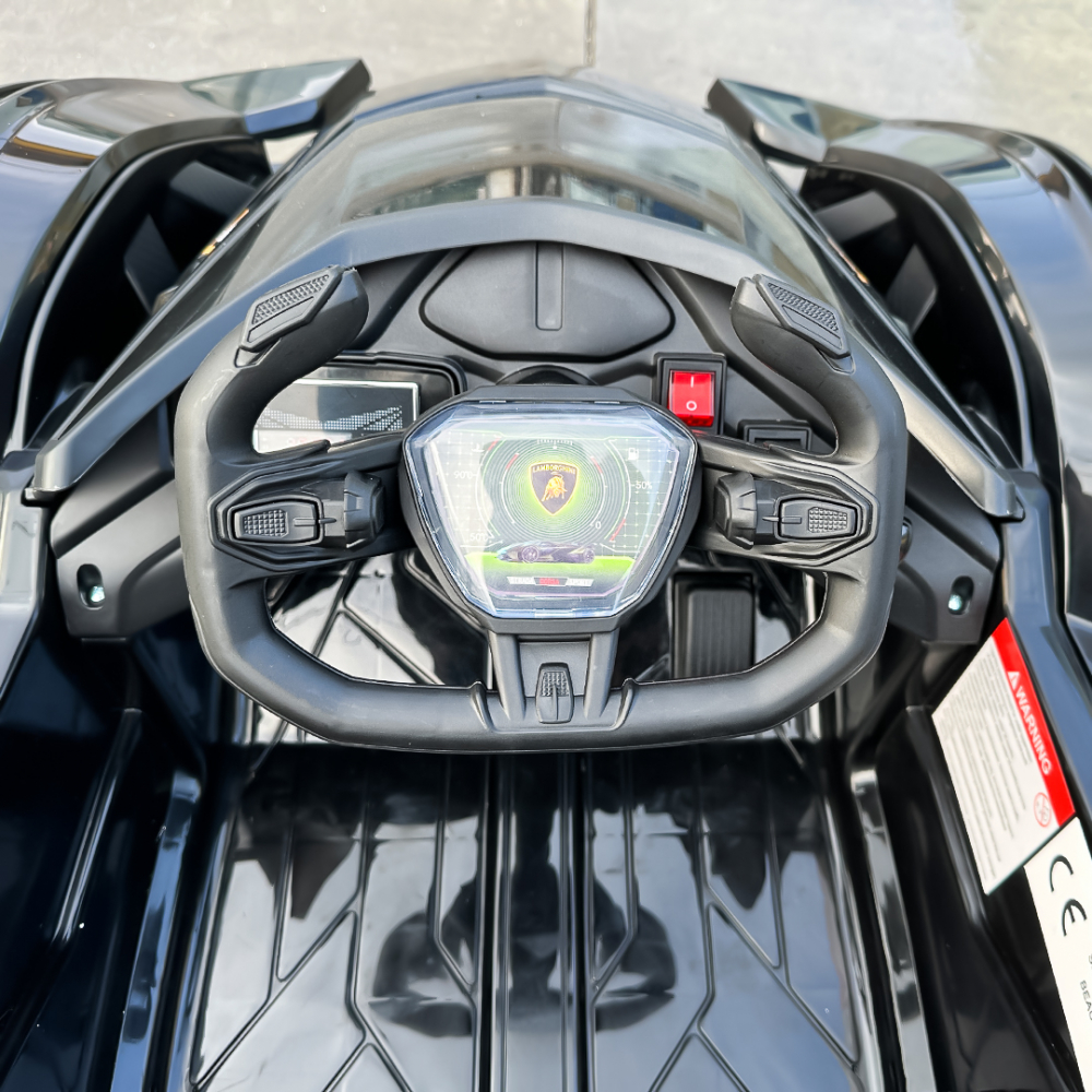 Masinuta electrica Lamborghini Lambo12 Vision 4x4 140W 12V 14Ah Premium, culoare Negru [18]