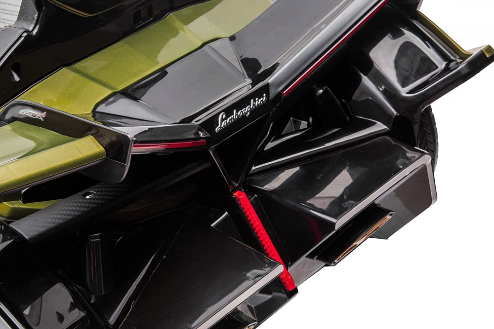 Masinuta electrica pentru copii, Lamborghini Lambo12 Vision, 4x4, 140W, 12V 14Ah, Premium, Army-Green [3]