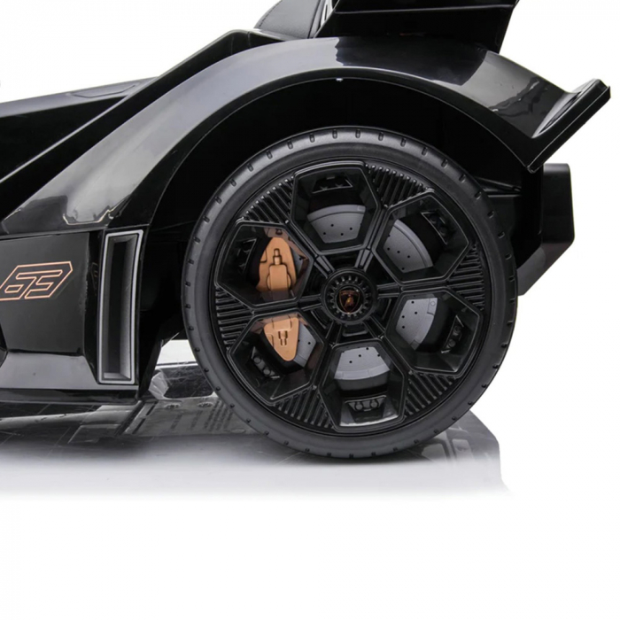Masinuta electrica Lamborghini Lambo12 Vision 90W 12V, culoare Negru [5]