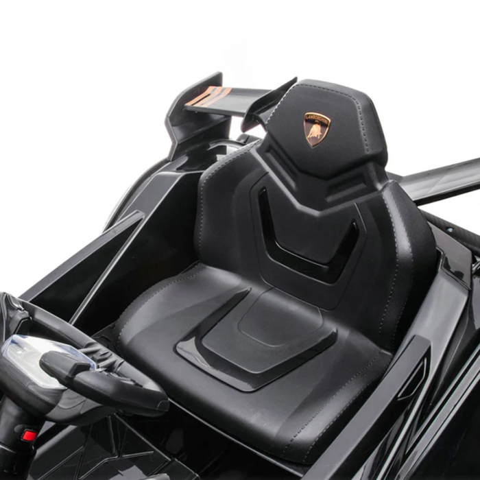 Masinuta electrica Lamborghini Lambo12 Vision 90W 12V, culoare Negru [9]