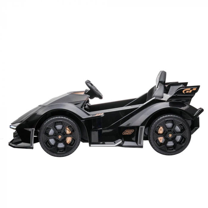 Masinuta electrica Lamborghini Lambo12 Vision 90W 12V, culoare Negru [4]