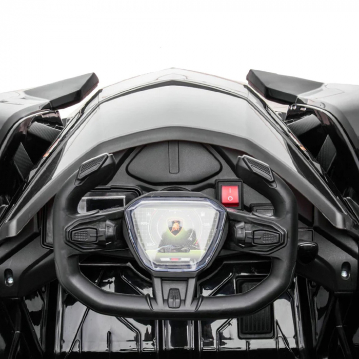 Masinuta electrica Lamborghini Lambo12 Vision 90W 12V, culoare Negru [7]