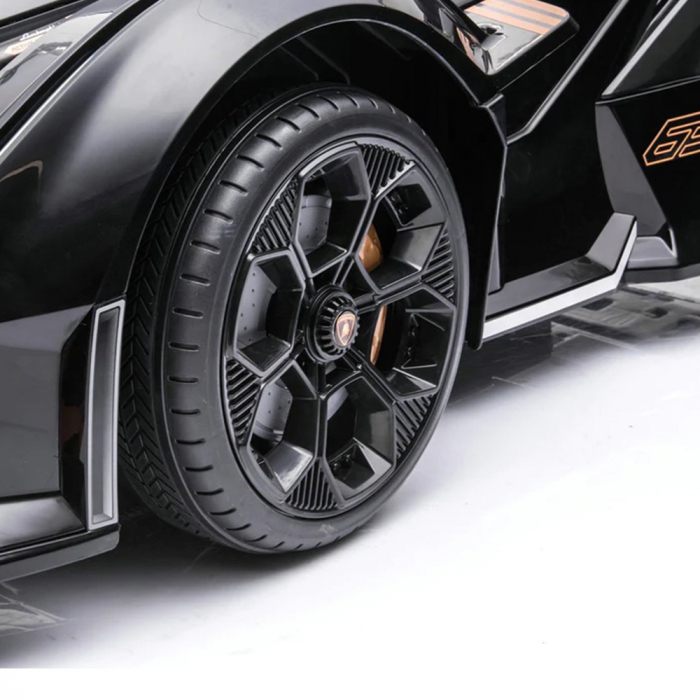 Masinuta electrica Lamborghini Lambo12 Vision 90W 12V, culoare Negru [10]