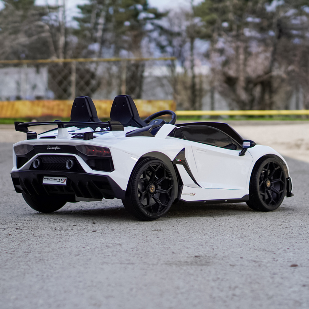 Masinuta electrica Lamborghini SVJ premium cu 2 locuri si functie de drift [9]