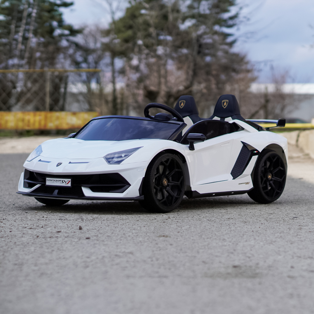 Masinuta electrica Lamborghini SVJ premium cu 2 locuri si functie de drift [4]
