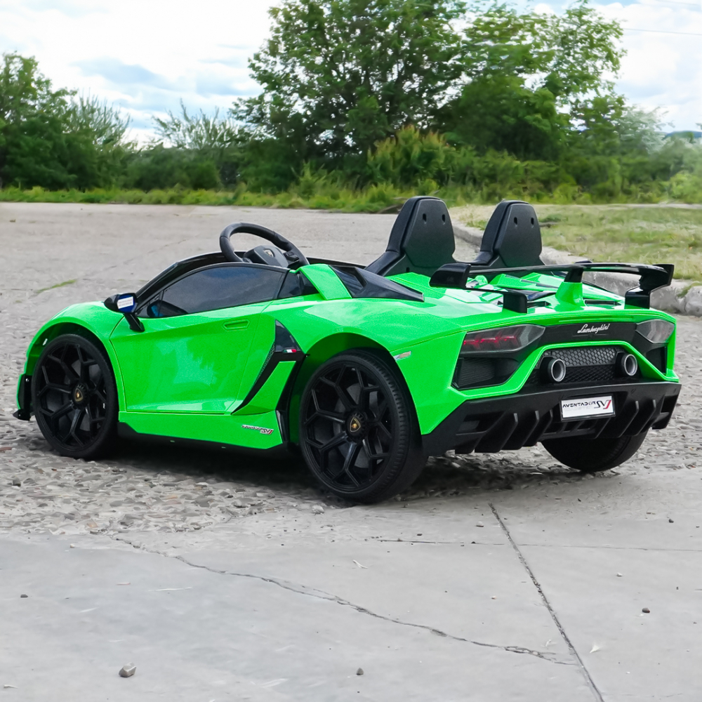 Masinuta electrica Lamborghini SVJ premium cu 2 locuri si functie de drift [9]