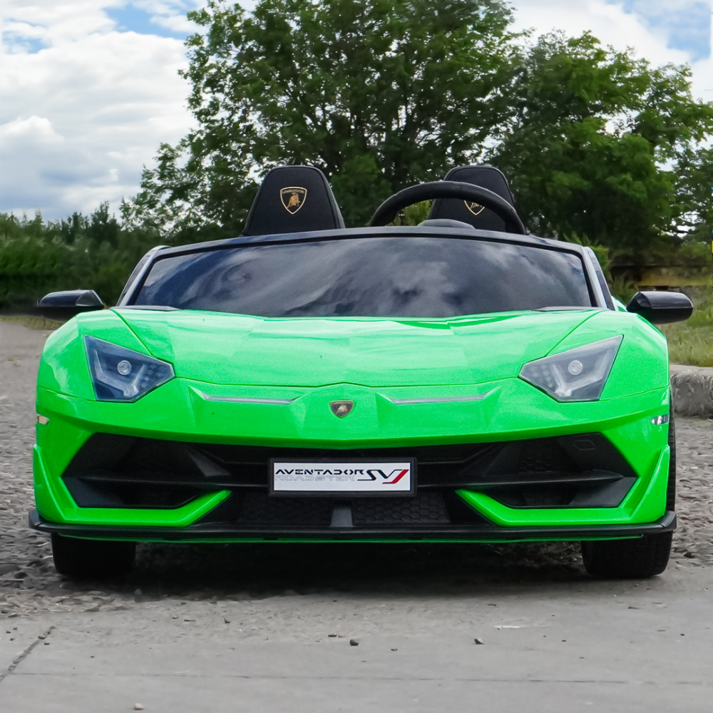 Masinuta electrica Lamborghini SVJ premium cu 2 locuri si functie de drift [3]